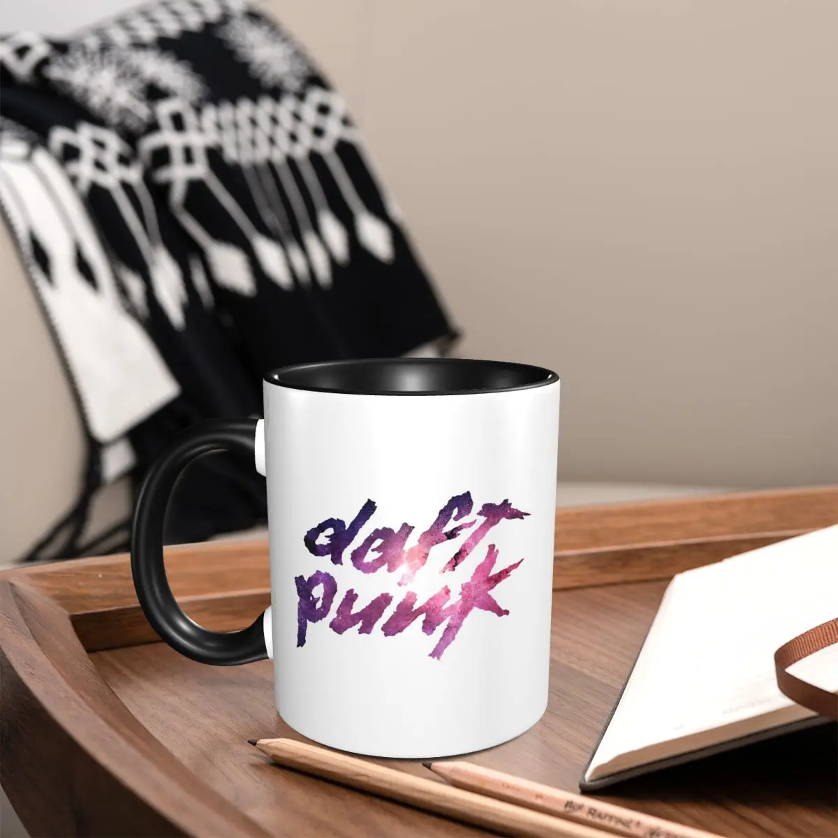 Coffee Tea Logo - Unique Design Daft Punk Electronic Duo
