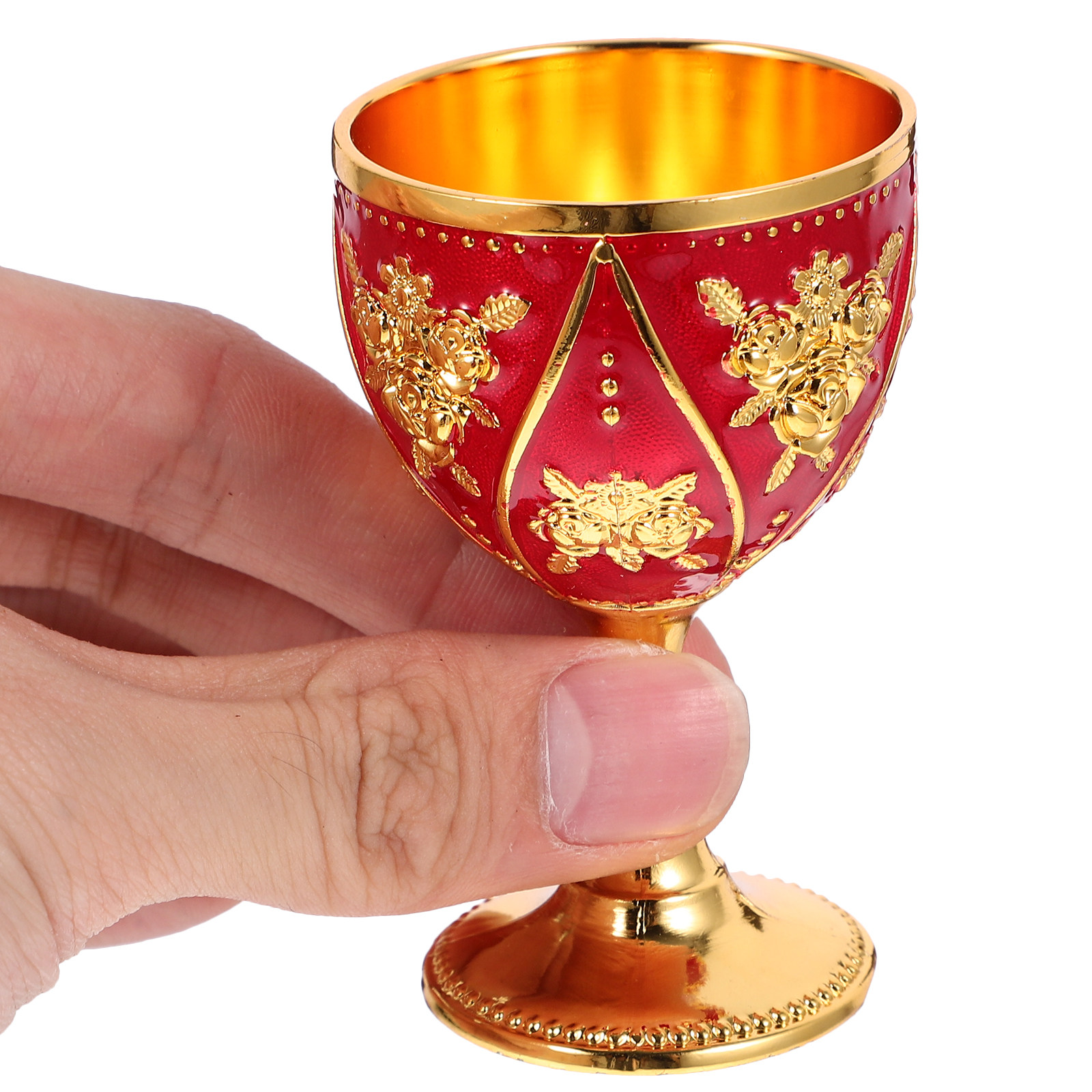 Coffee Tea Home - Vintage Metal Liquor Cup Small Alloy