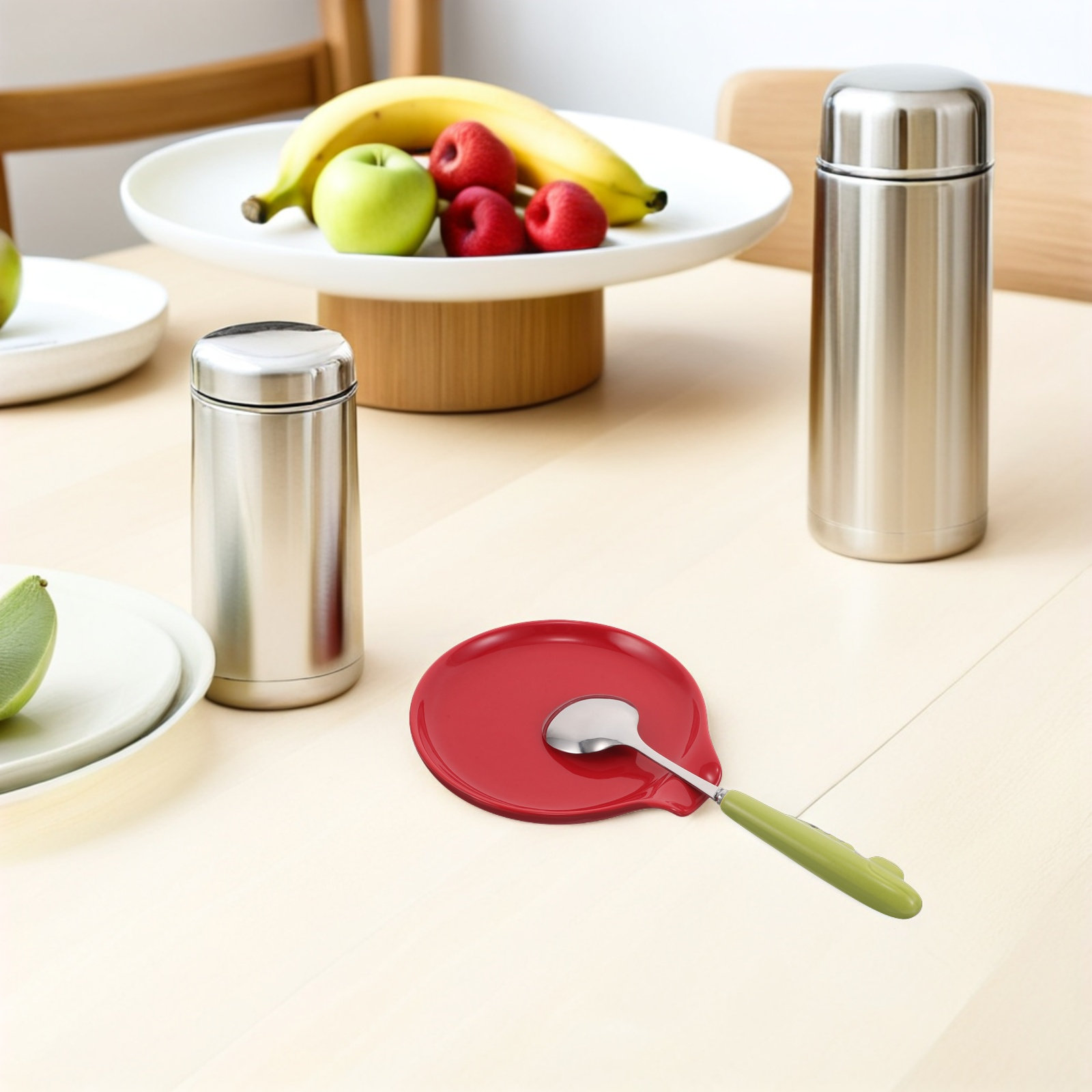 Coffee Tea Spoon - Ceramic Spoon Rest for Coffee Station
