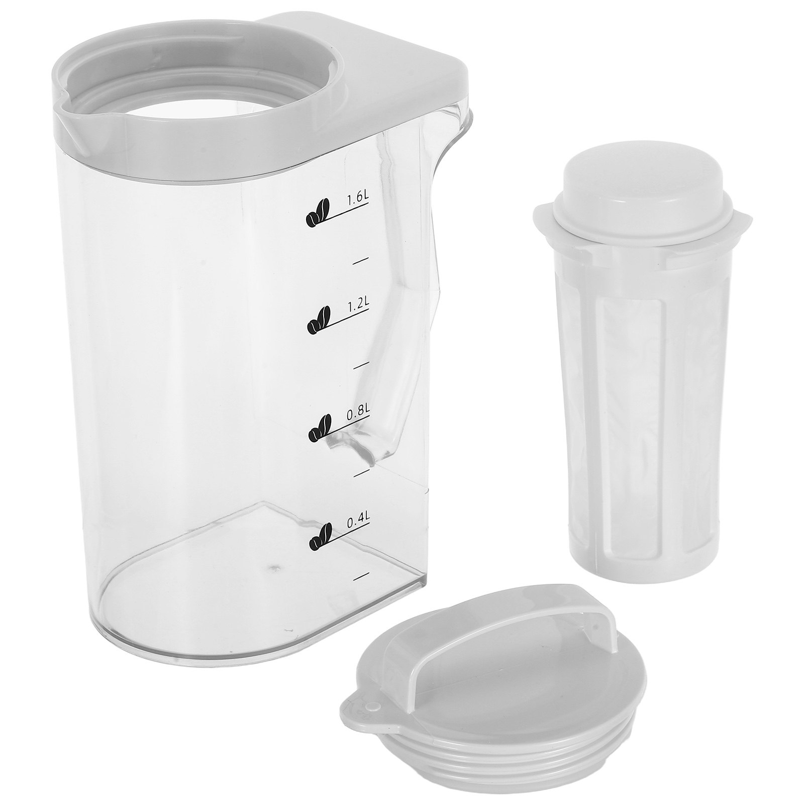 Coffee Tea Home - Plastic Cold Brew Coffee Pitcher 1.6L