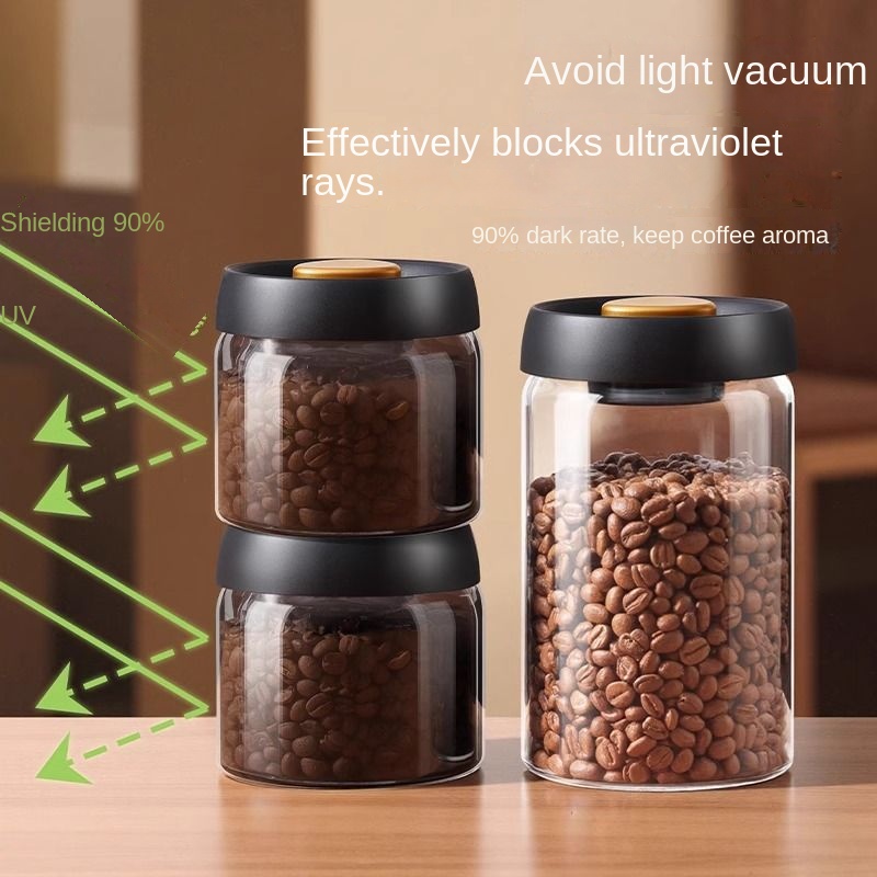 Vacuum Coffee Canister Press-T - Coffee Tea Canister Set recensione e prezzo