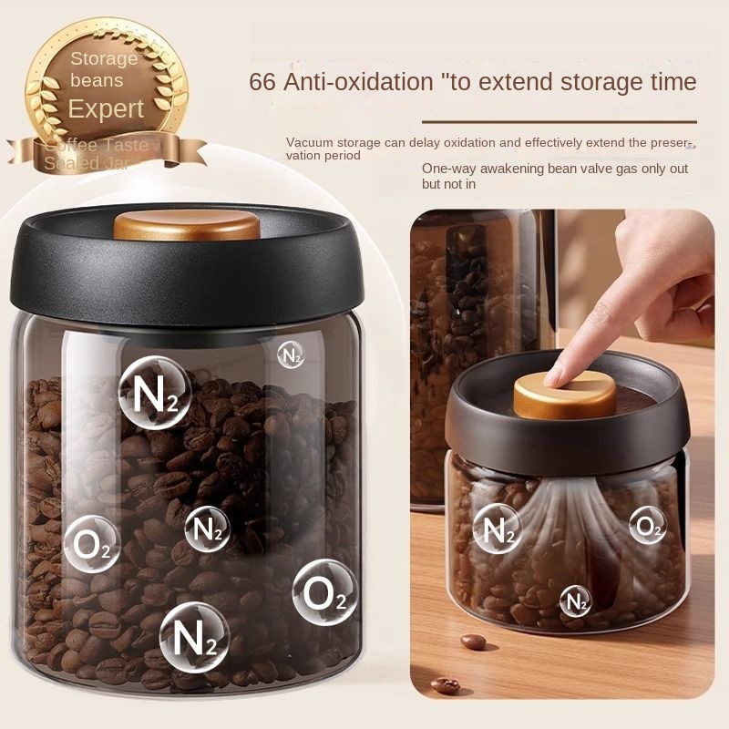Vacuum Coffee Canister Press-T - Coffee Tea Canister Set recensione e prezzo