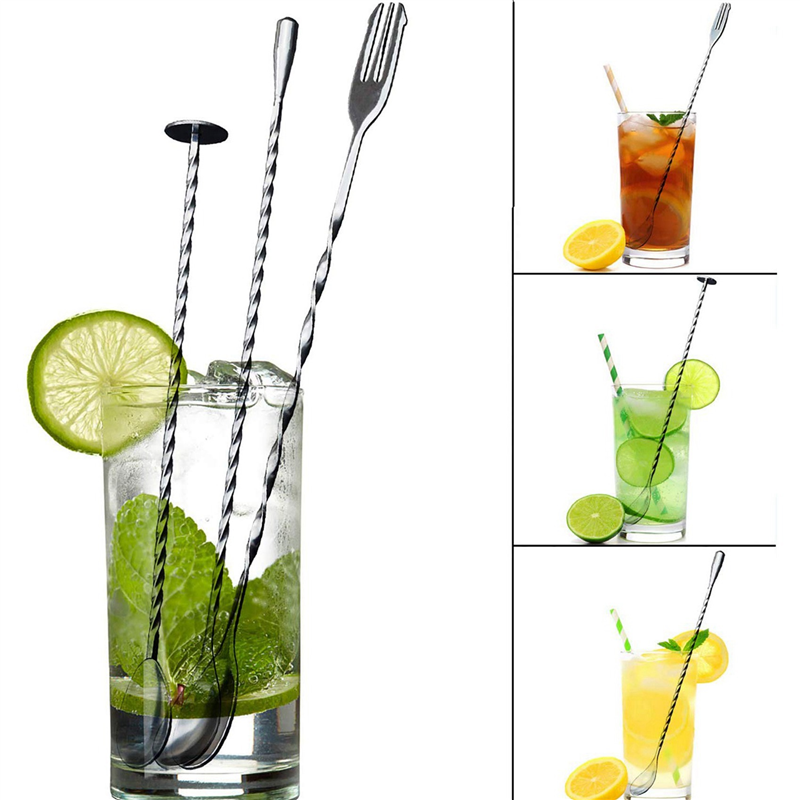 AB35-12 Pcs Extra Long Mixing  - Coffee Tea Spoon recensione e prezzo