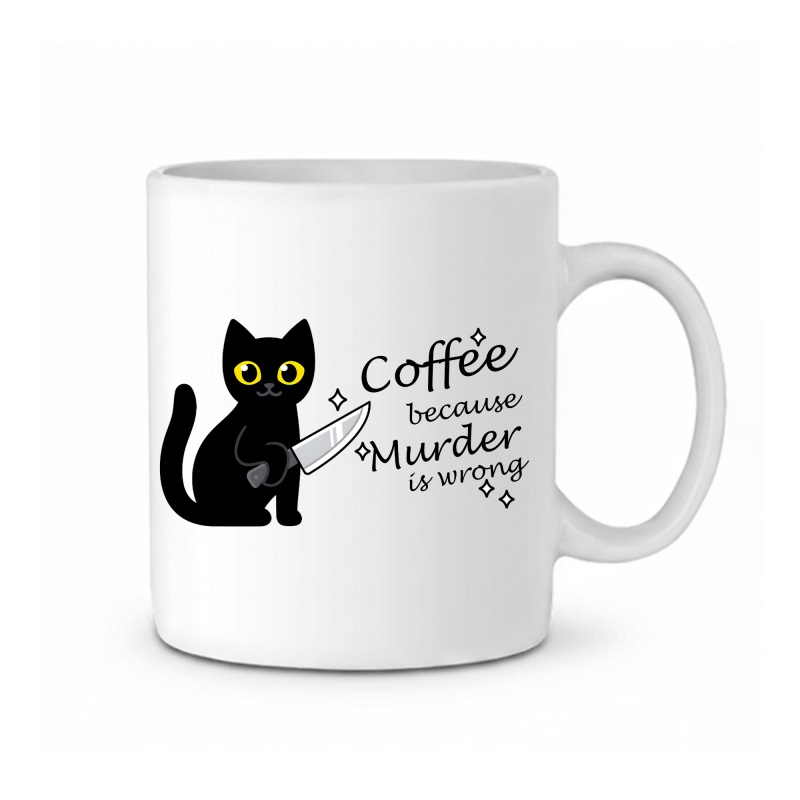 Funny Cat Coffee Mug with the  - Coffee Tea Wrong recensione e prezzo