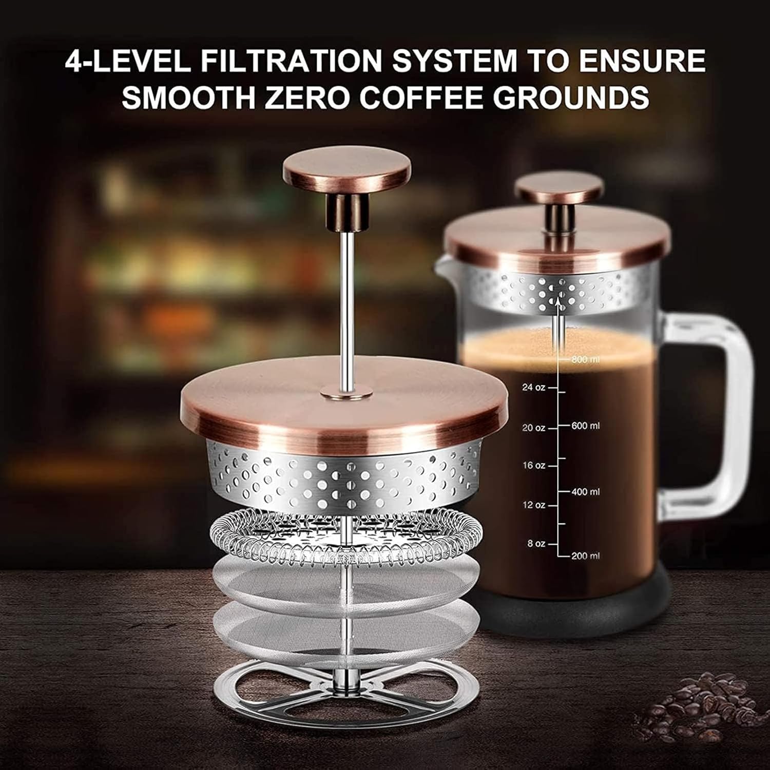 French Press Coffee Maker 34oz - French Press Glass recensione e prezzo