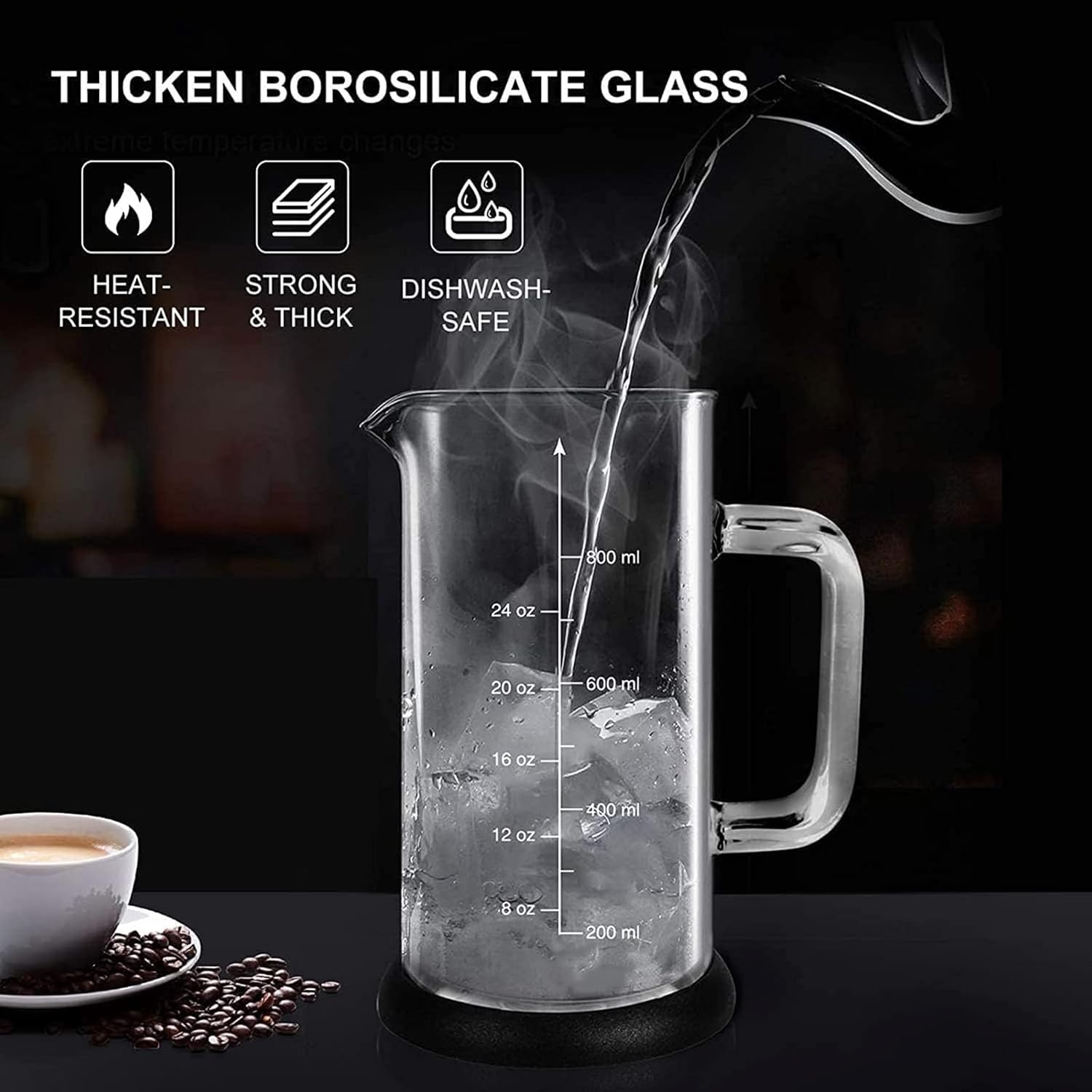 French Press Coffee Maker 34oz - French Press Glass recensione e prezzo