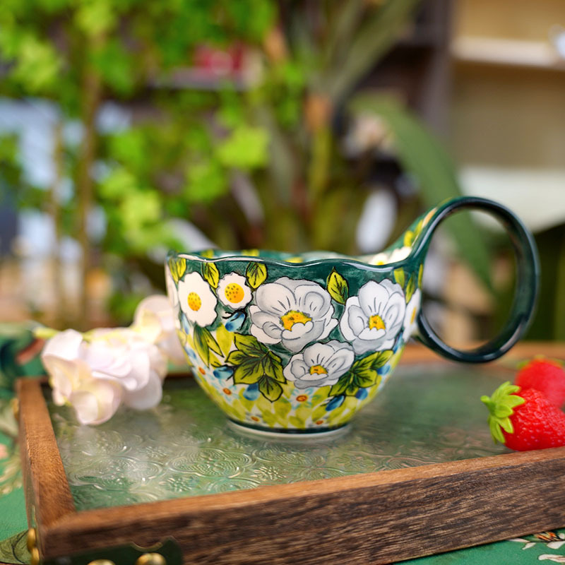Jasmine Underglaze Ceramic Mug - Coffee Jasmine Tea recensione e prezzo