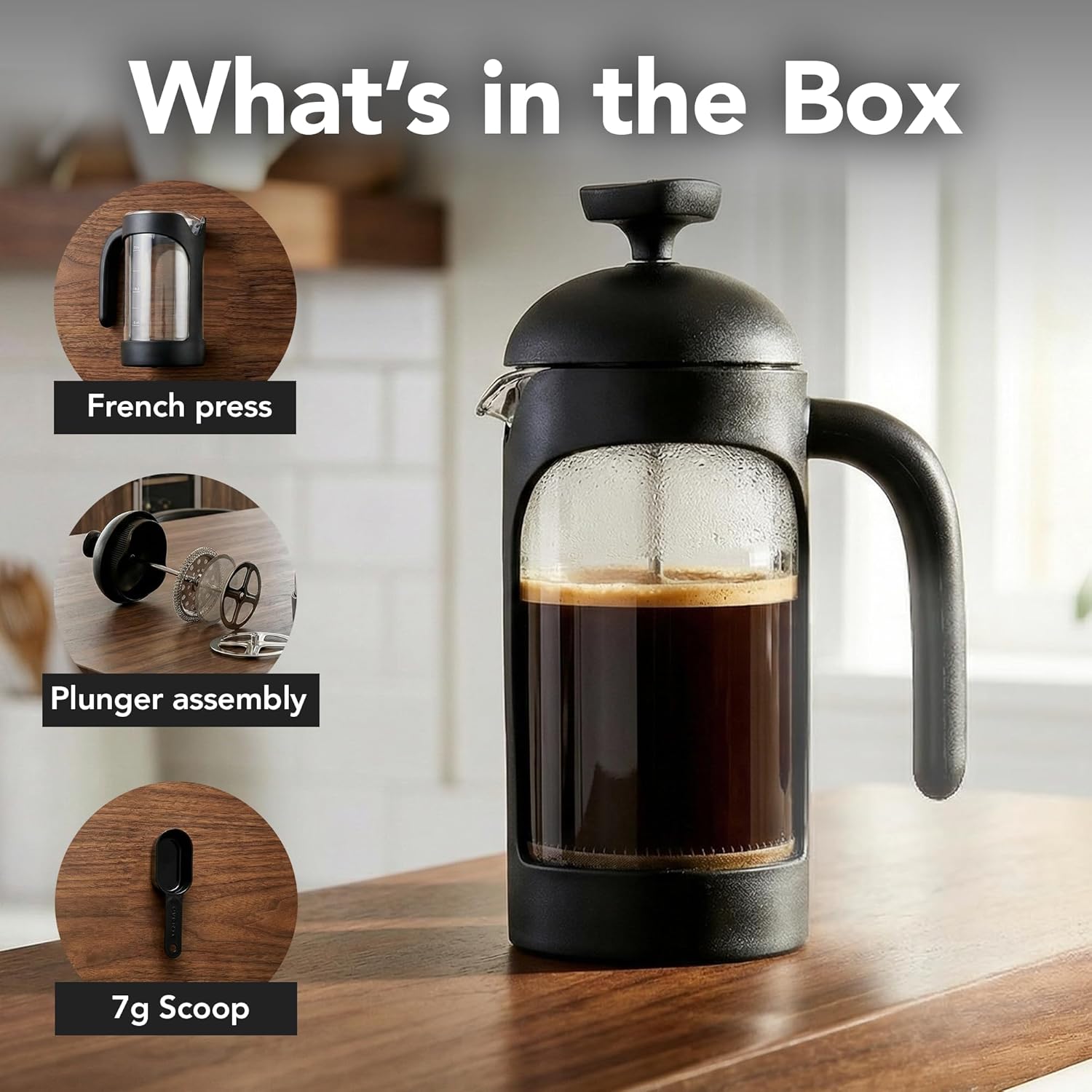 12oz French Press Coffee Maker - French Press Glass recensione e prezzo