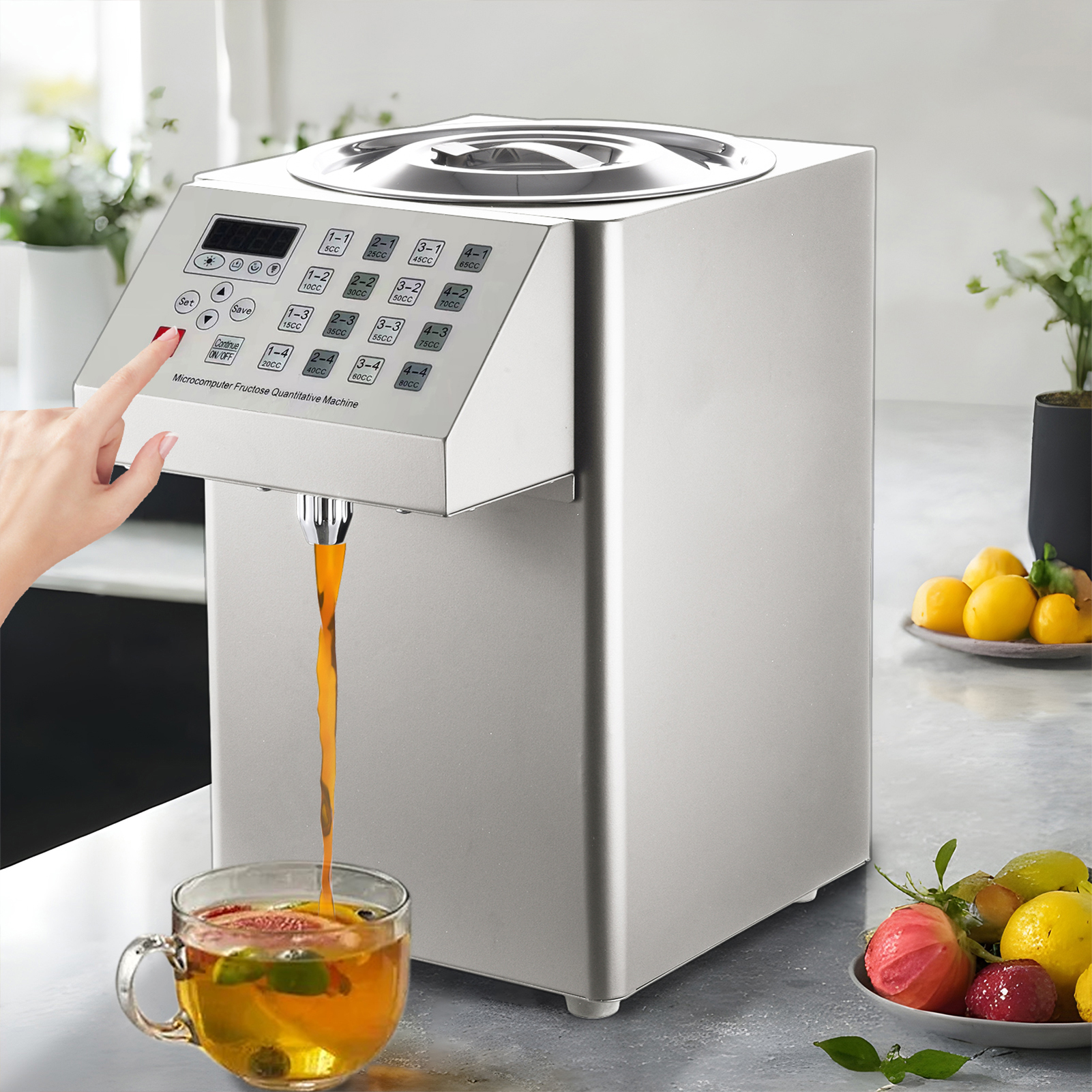 Automatic Fructose Dispenser E - Coffee Tea Home recensione e prezzo