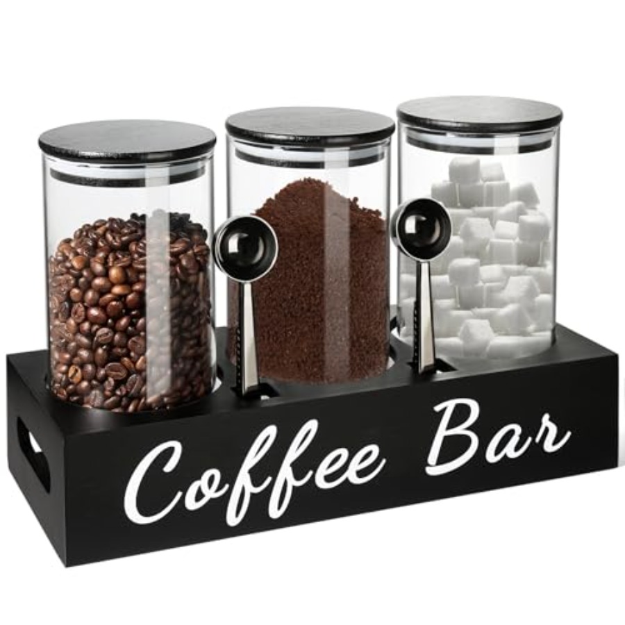 Coffee Tea Sugar Container Set - Coffee Tea Canister Set recensione e prezzo