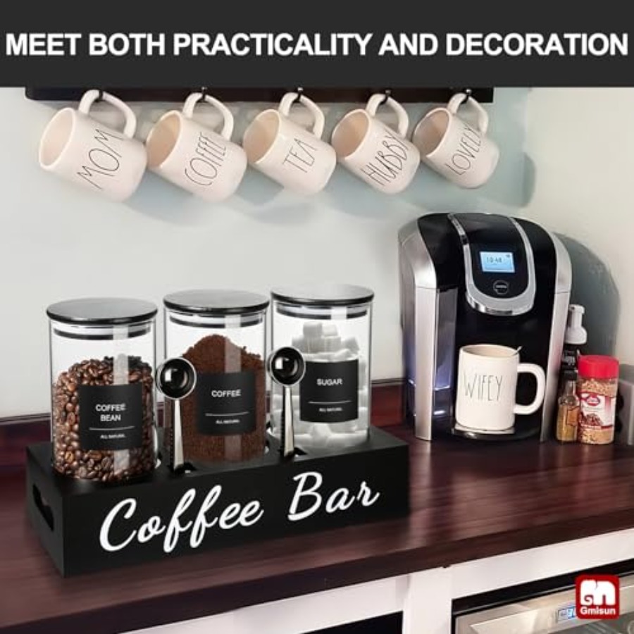 Coffee Tea Sugar Container Set - Coffee Tea Canister Set recensione e prezzo