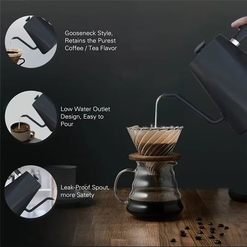 Gooseneck Electric Kettle With - Coffee Tea Uk recensione e prezzo