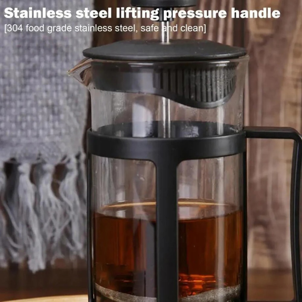 French Press Coffee Brewer wit - French Press Glass recensione e prezzo