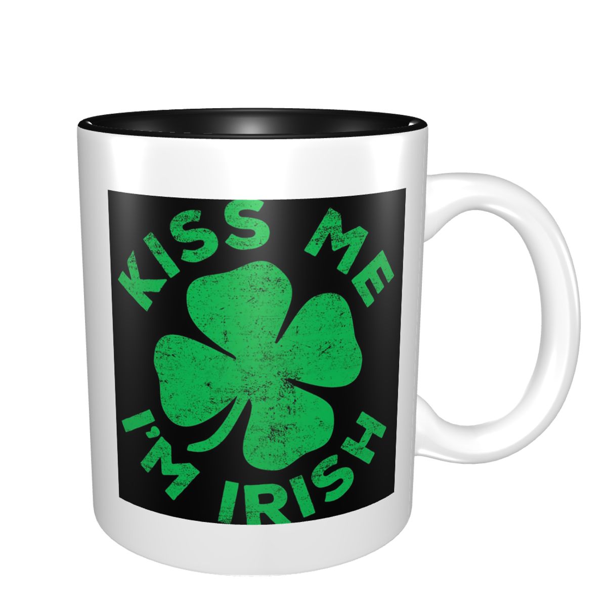 Kiss Me I'm Irish Mug Funny Ce - Coffee Tea You And Me recensione e prezzo