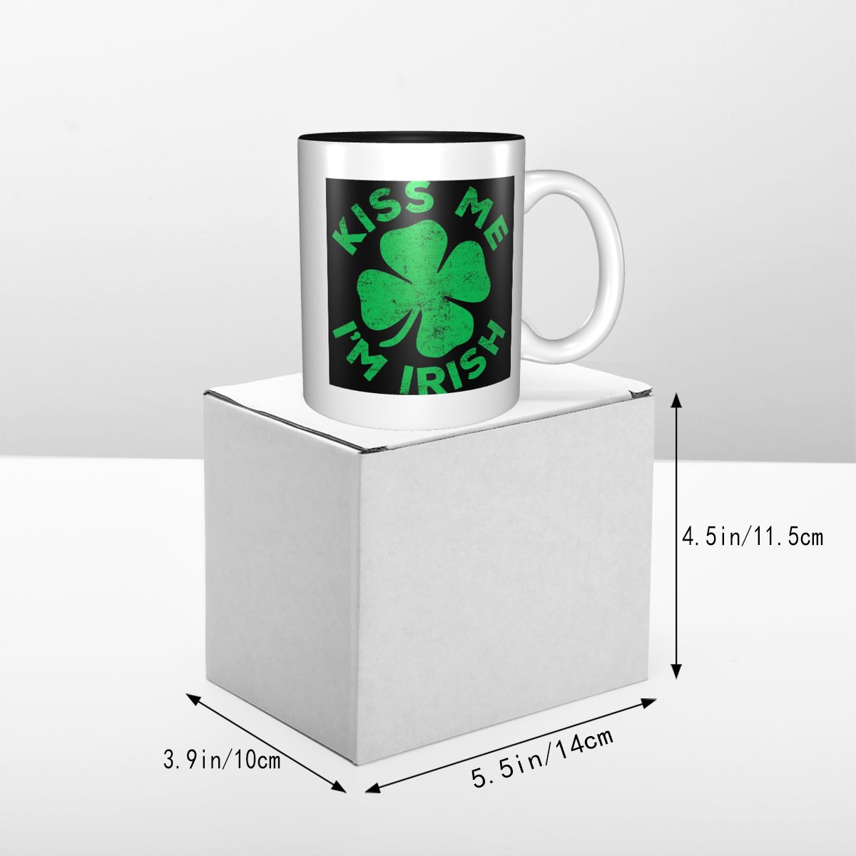 Kiss Me I'm Irish Mug Funny Ce - Coffee Tea You And Me recensione e prezzo