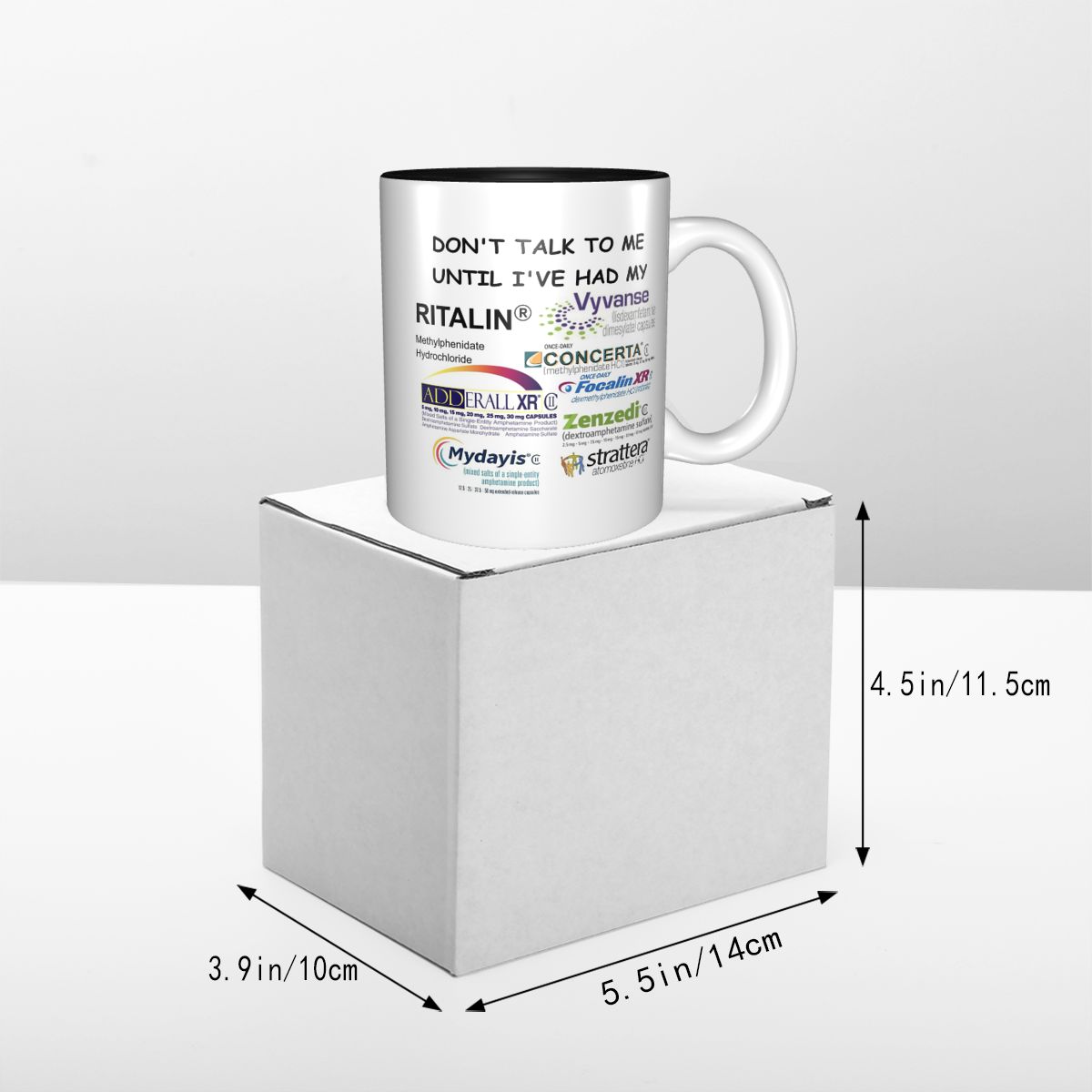 Dont Talk To Me Mug Funny Cera - Coffee Tea You And Me recensione e prezzo