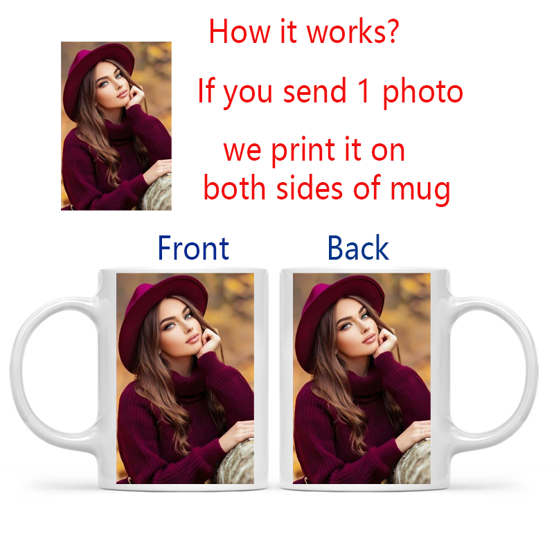 Personalized Your Photo Mug, C - Coffee Tea Name recensione e prezzo