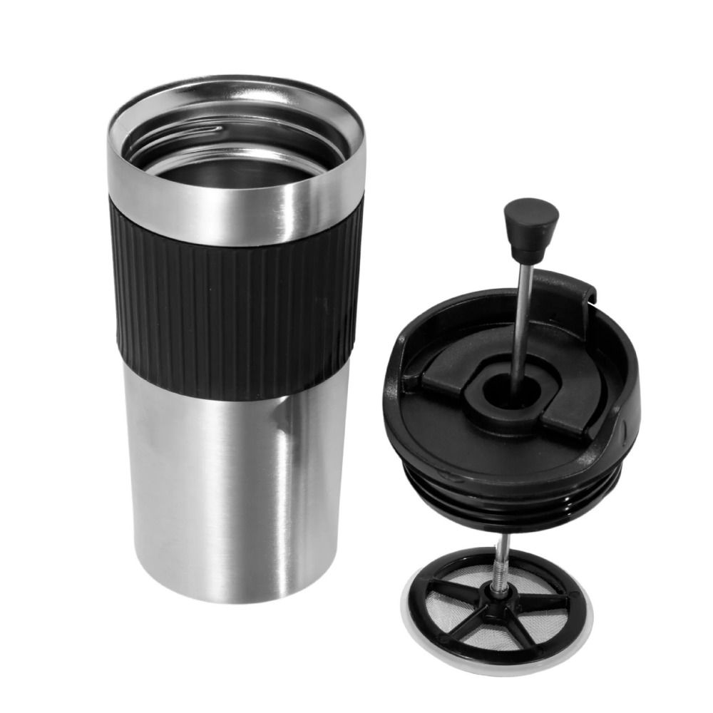 Spill Proof Travel Coffee Mug  - French Press Glass recensione e prezzo