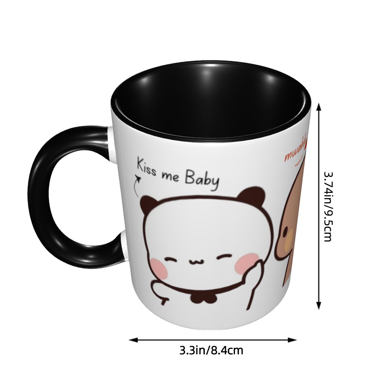 Personalized Kiss Me Baby Mwah - Coffee Tea You And Me recensione e prezzo