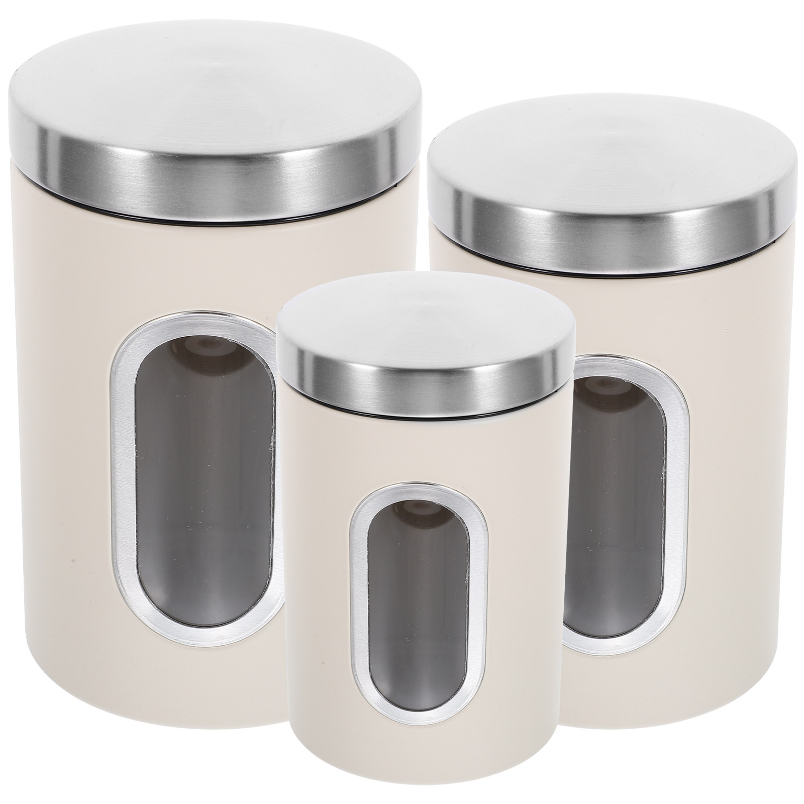3Pcs Storage Jar Set Airtight  - Coffee Tea Canister Set recensione e prezzo