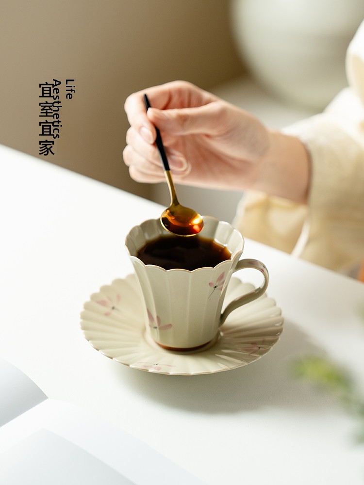 Hand-Painted Ceramic Coffee Cu - Coffee Jasmine Tea recensione e prezzo