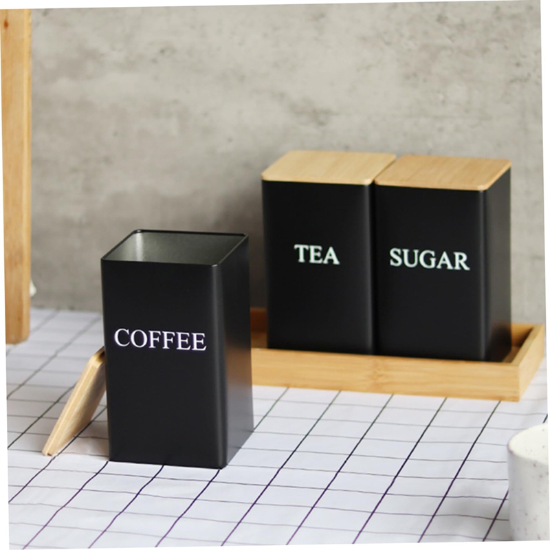 3PCS Set Tea Coffee Sugar Cani - Coffee Tea Canister Set recensione e prezzo