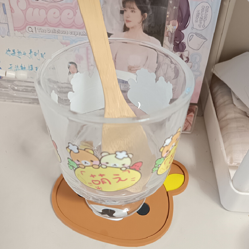 Rilakkuma Silicone Cup Coaster - Good Coffee Tea recensione e prezzo