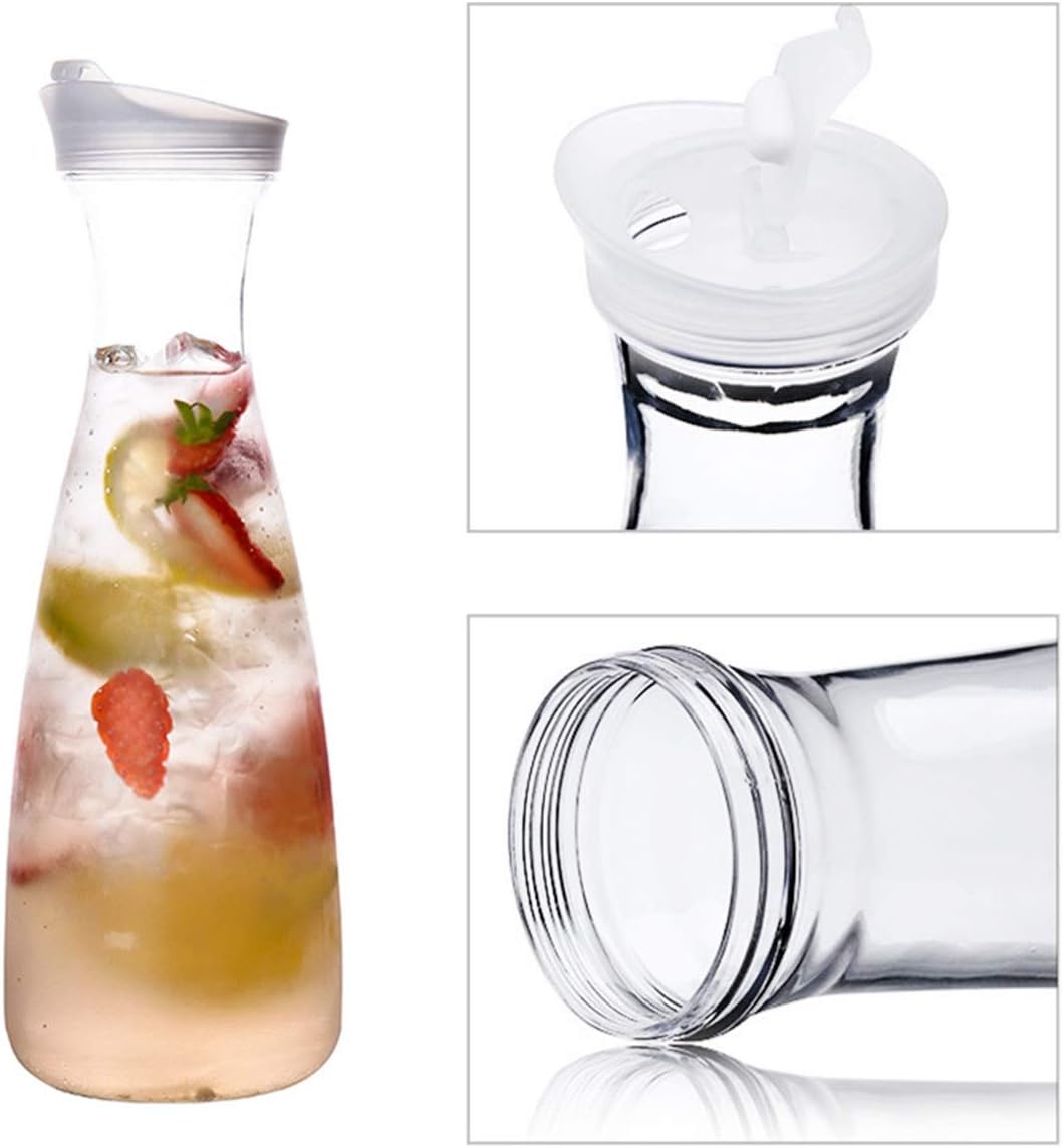 1pcsPitchers With Lid,Clear Pl - Coffee Tea Canister Set recensione e prezzo