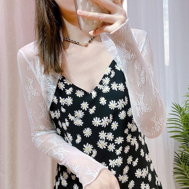 Summer Thin Long Sve Lace Open - Coffee Tea Or Me recensione e prezzo