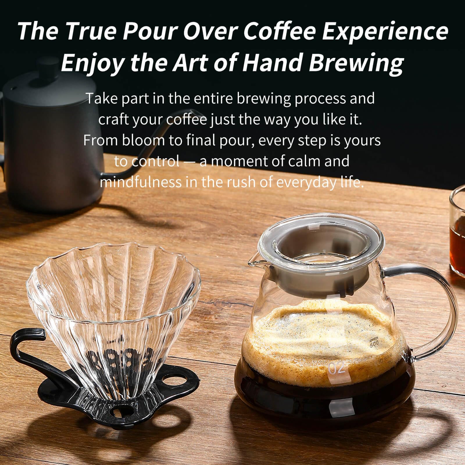 Glass Coffee Pot and Funnel Ha - French Press Glass recensione e prezzo