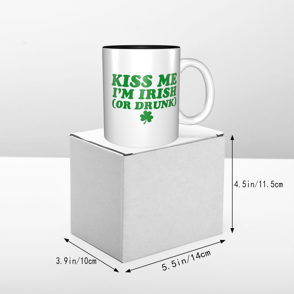 Kiss Me I'm Irish Mug Funny Ce - Coffee Tea You And Me recensione e prezzo