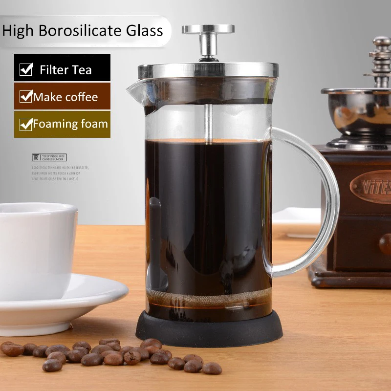 350-1000ml French Press Coffee - French Press Glass recensione e prezzo