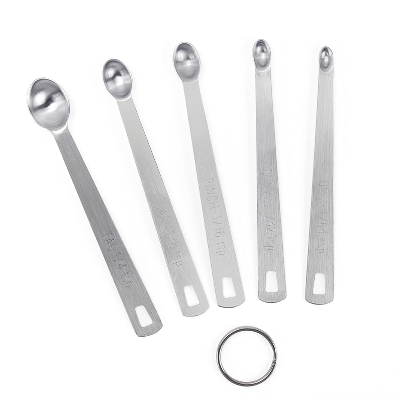 5pcs/Set Small Measuring Spoon - Coffee Tea Spoon recensione e prezzo