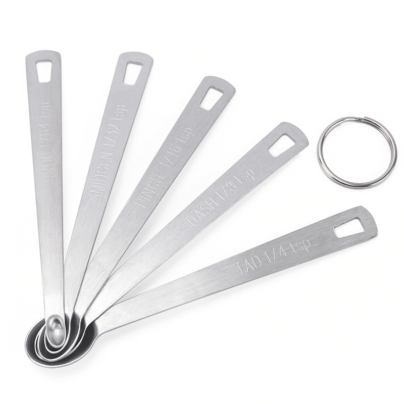 5pcs/Set Small Measuring Spoon - Coffee Tea Spoon recensione e prezzo