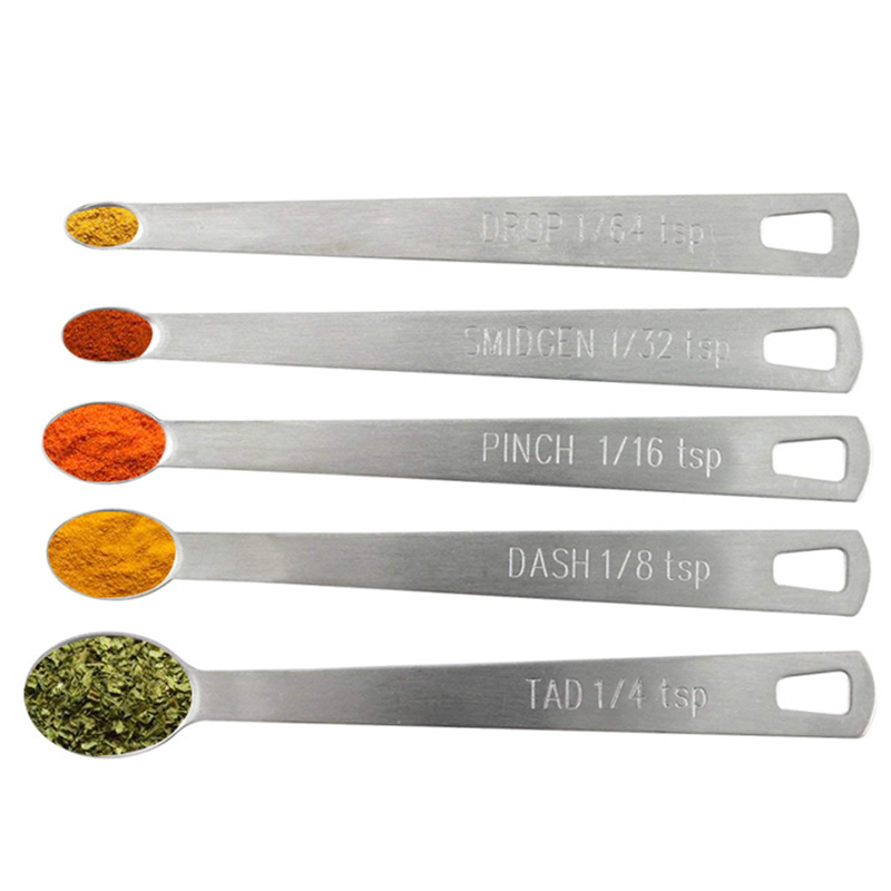5pcs/Set Small Measuring Spoon - Coffee Tea Spoon recensione e prezzo