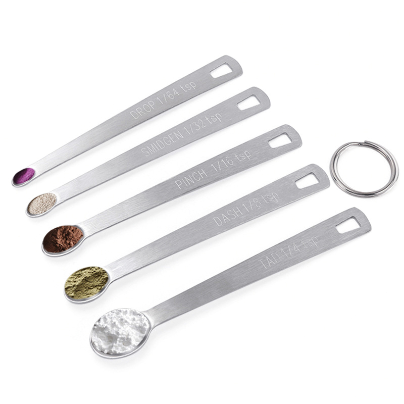 5pcs/Set Small Measuring Spoon - Coffee Tea Spoon recensione e prezzo