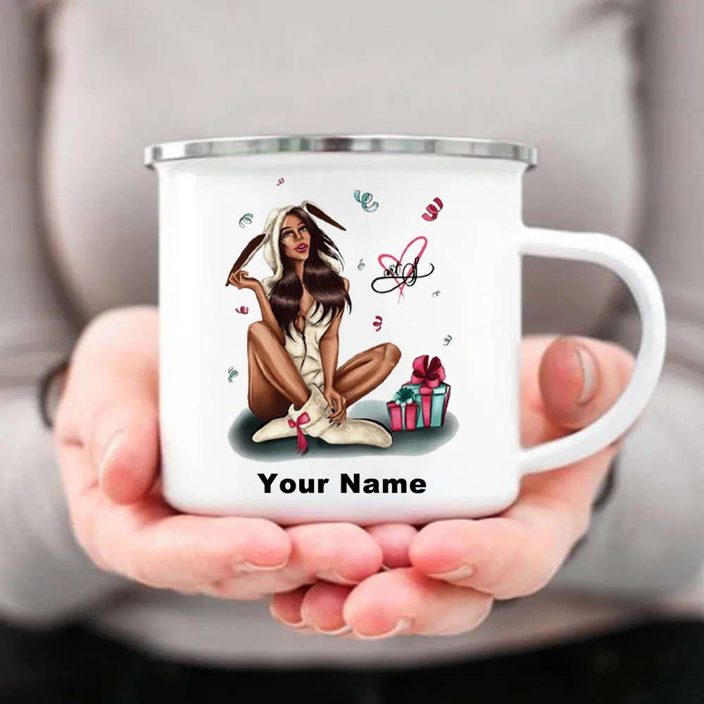Custom Enamel Mug with Your Na - Coffee Tea Name recensione e prezzo