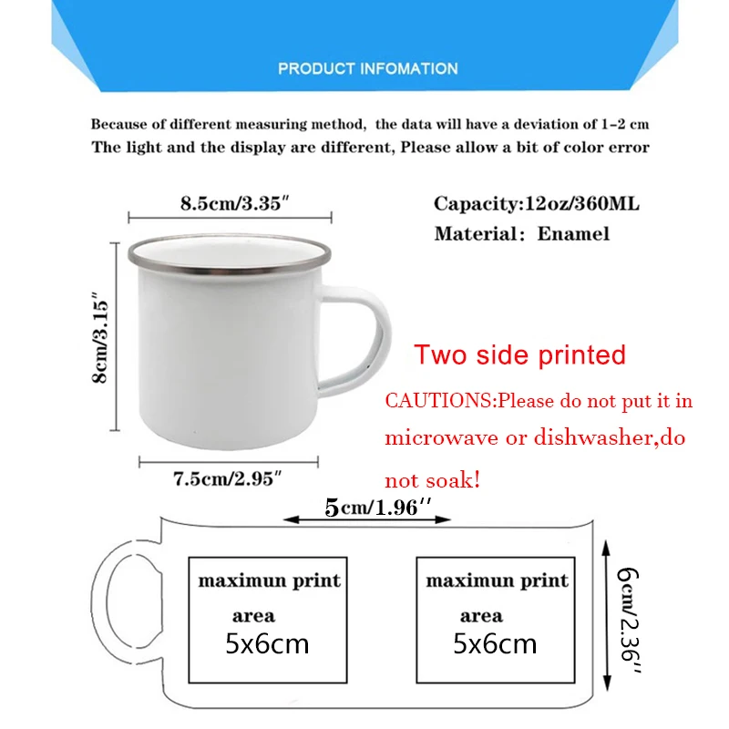 Custom Enamel Mug with Your Na - Coffee Tea Name recensione e prezzo
