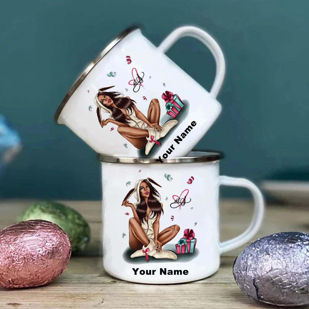Custom Enamel Mug with Your Na - Coffee Tea Name recensione e prezzo