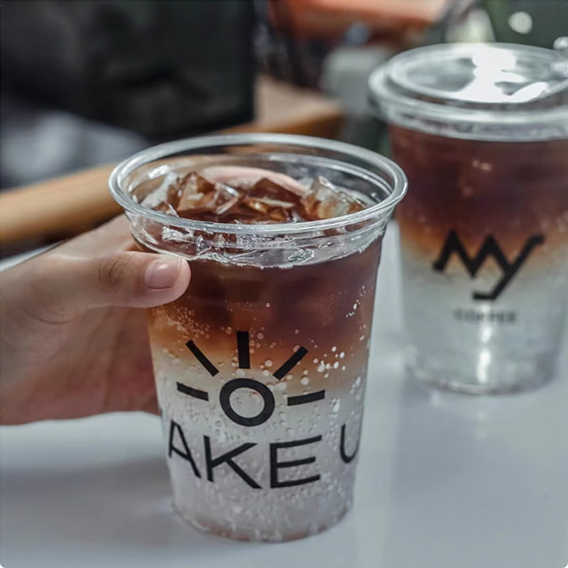 Plastic Cup Customized Logo Y  - Coffee Tea Logo recensione e prezzo
