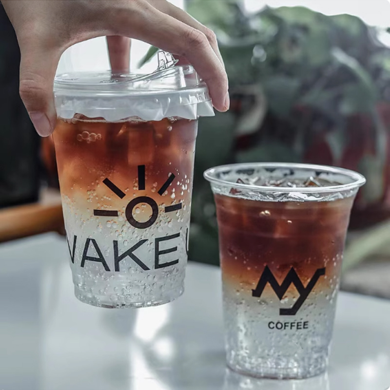 Plastic Cup Customized Logo Y  - Coffee Tea Logo recensione e prezzo