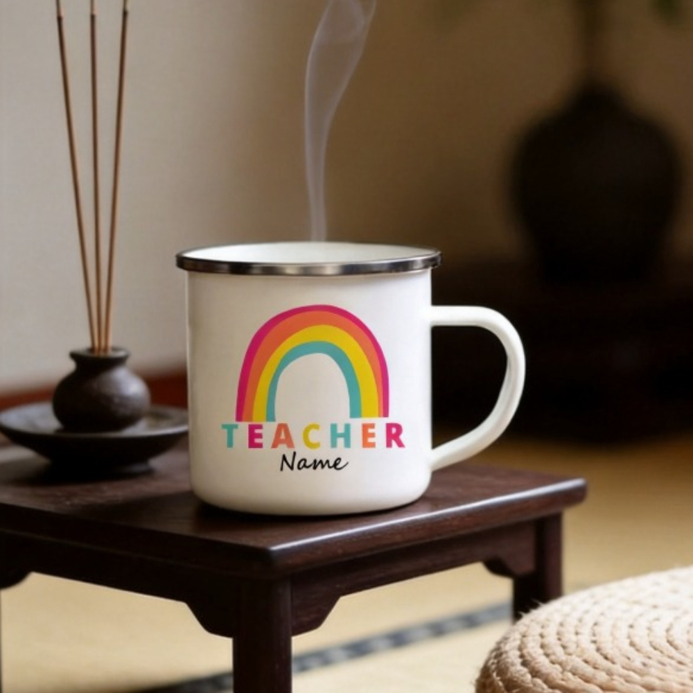 Personalized Custom Rainbow Wi - Coffee Tea Name recensione e prezzo