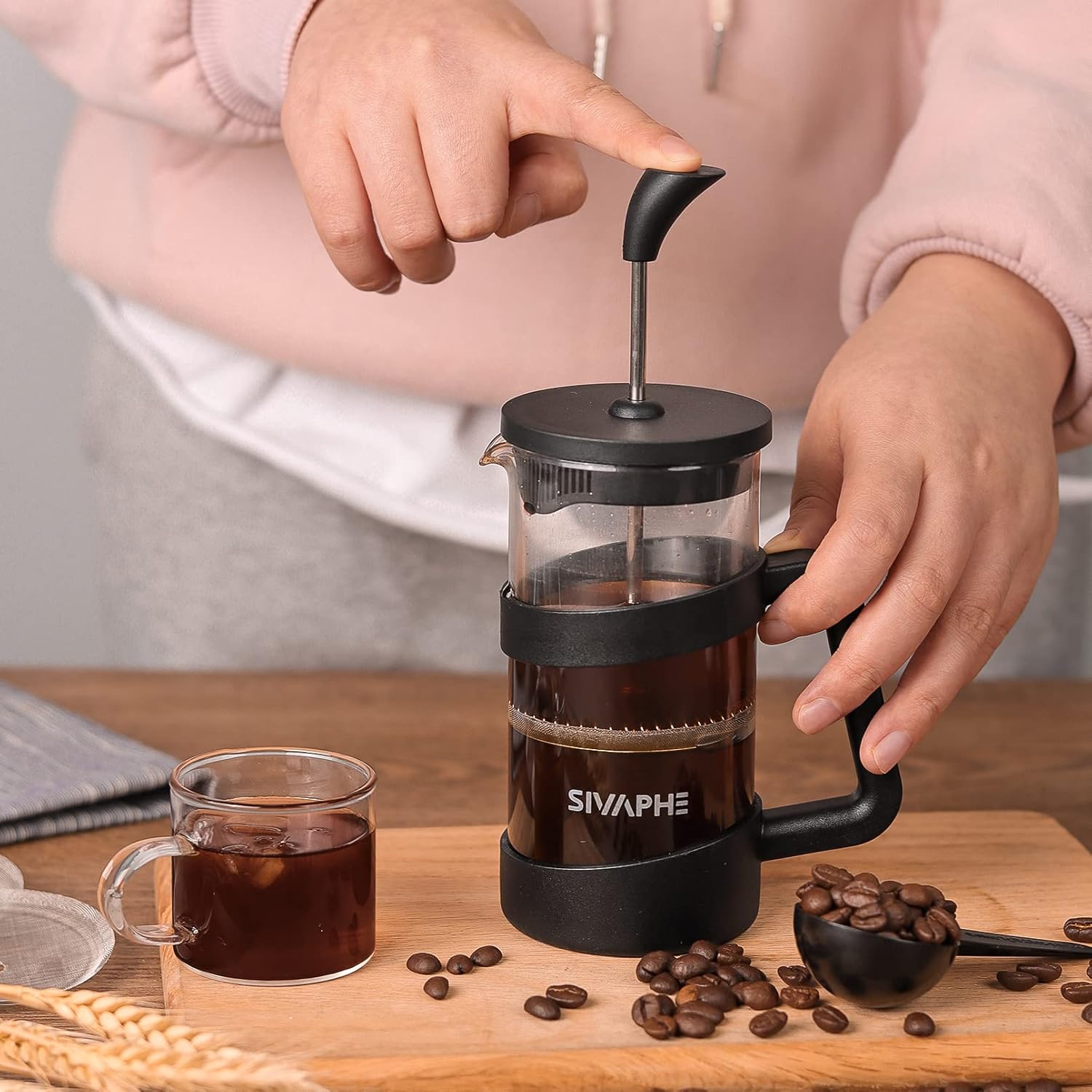 12oz French Press Coffee Maker - French Press Glass recensione e prezzo