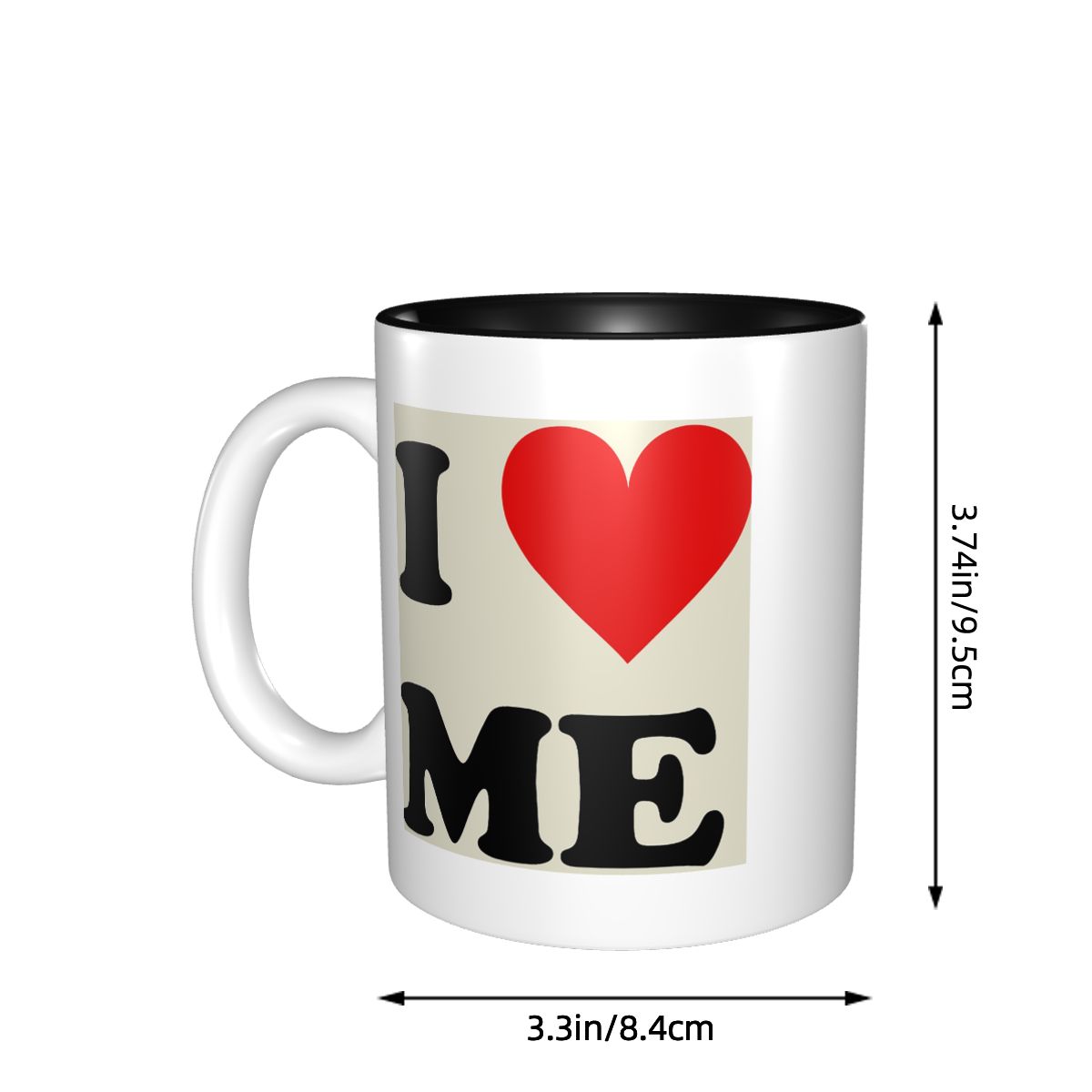 I Love Me Heart Mug Funny Cera - Coffee Tea You And Me recensione e prezzo