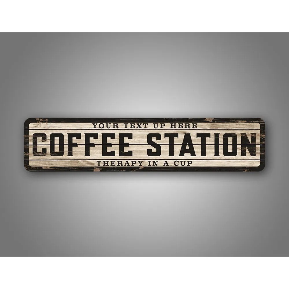 Custom Text Logo Weathered Woo - Coffee Tea Name recensione e prezzo