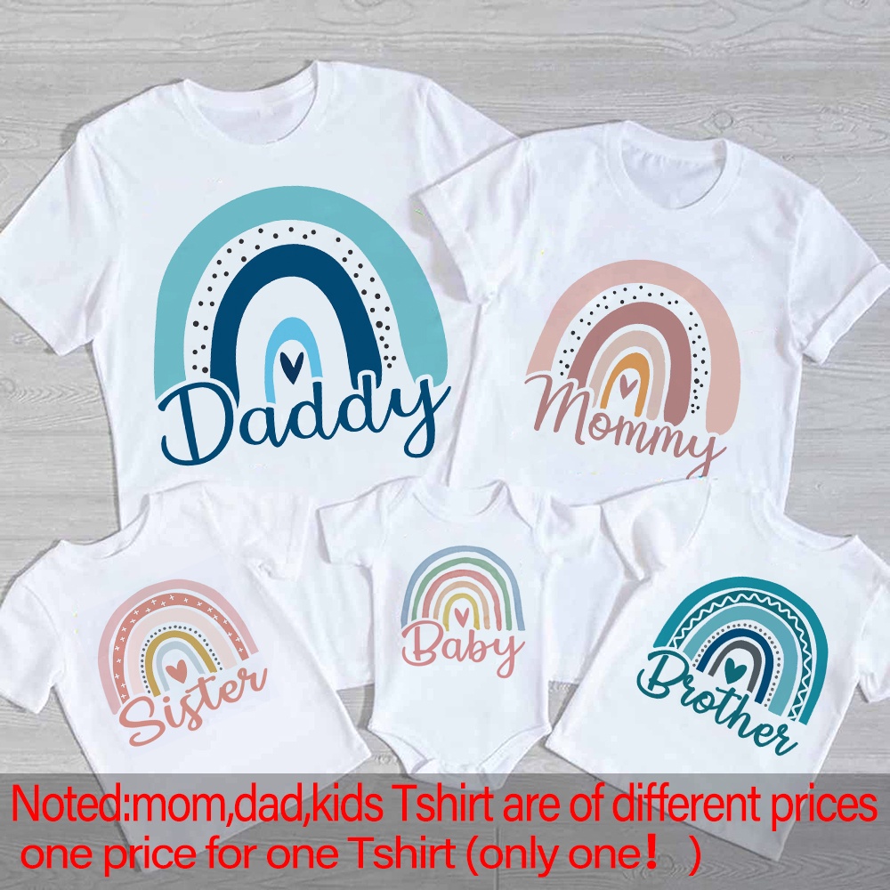 Rainbow Family Matching Outfit - Coffee Tea Or Me recensione e prezzo