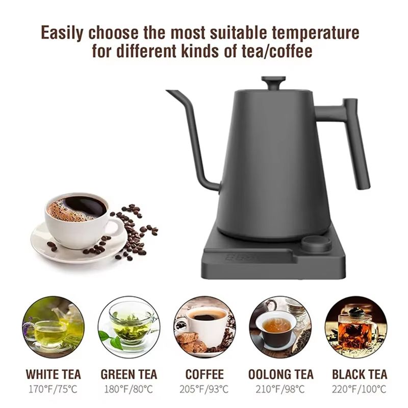 ABKL-Gooseneck Electric Kettle - Coffee Tea Uk recensione e prezzo