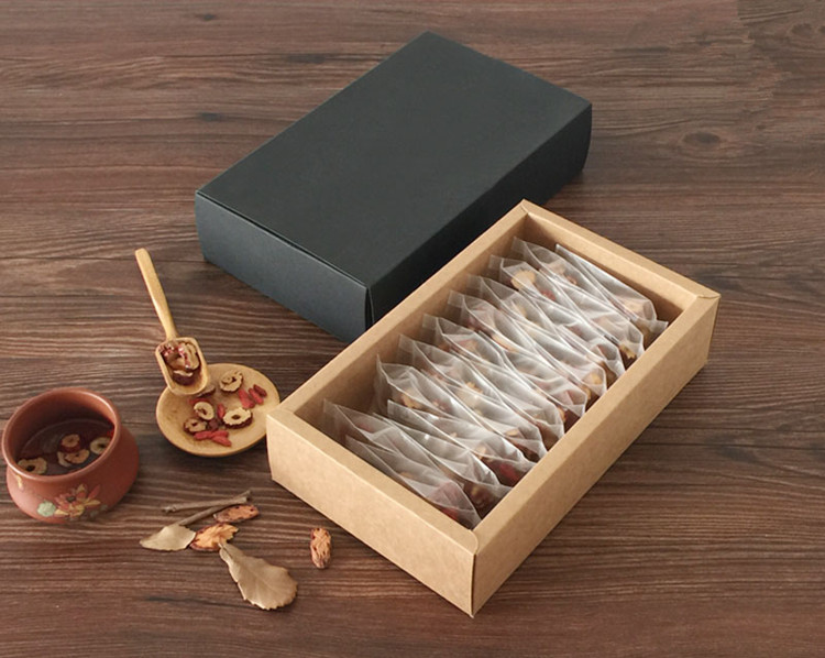 20PCS 350gsm Drawer Kraft Blac - Coffee Tea Logo recensione e prezzo