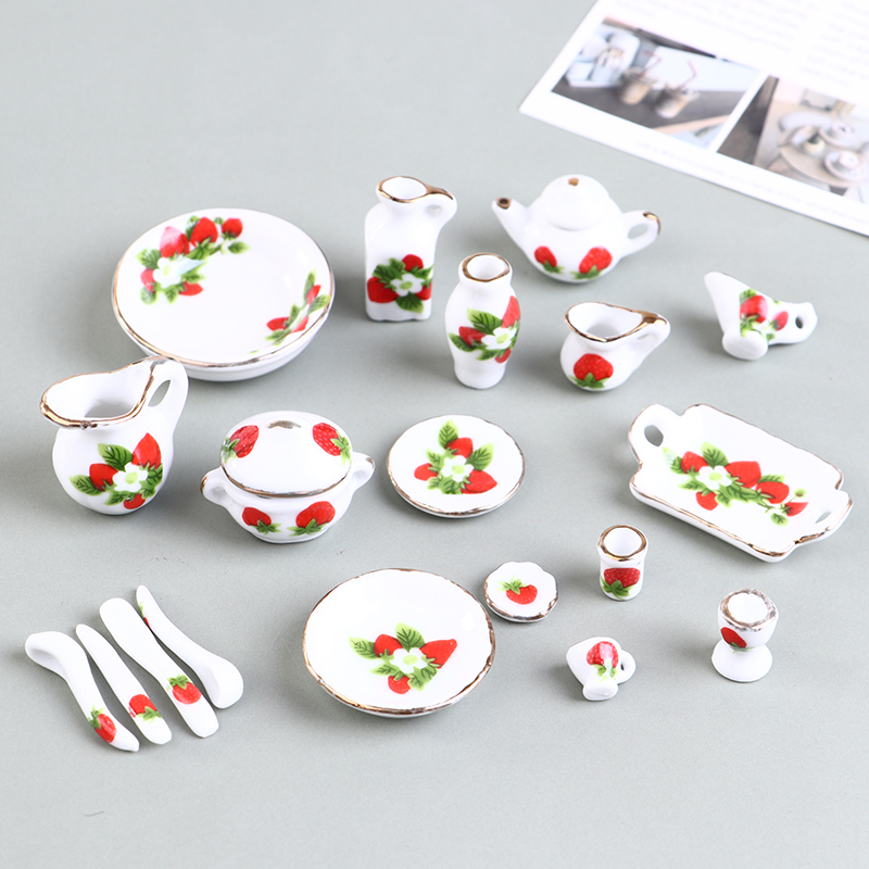 1 Set 1:12 Miniature Doll Hous - Coffee Tea Games recensione e prezzo
