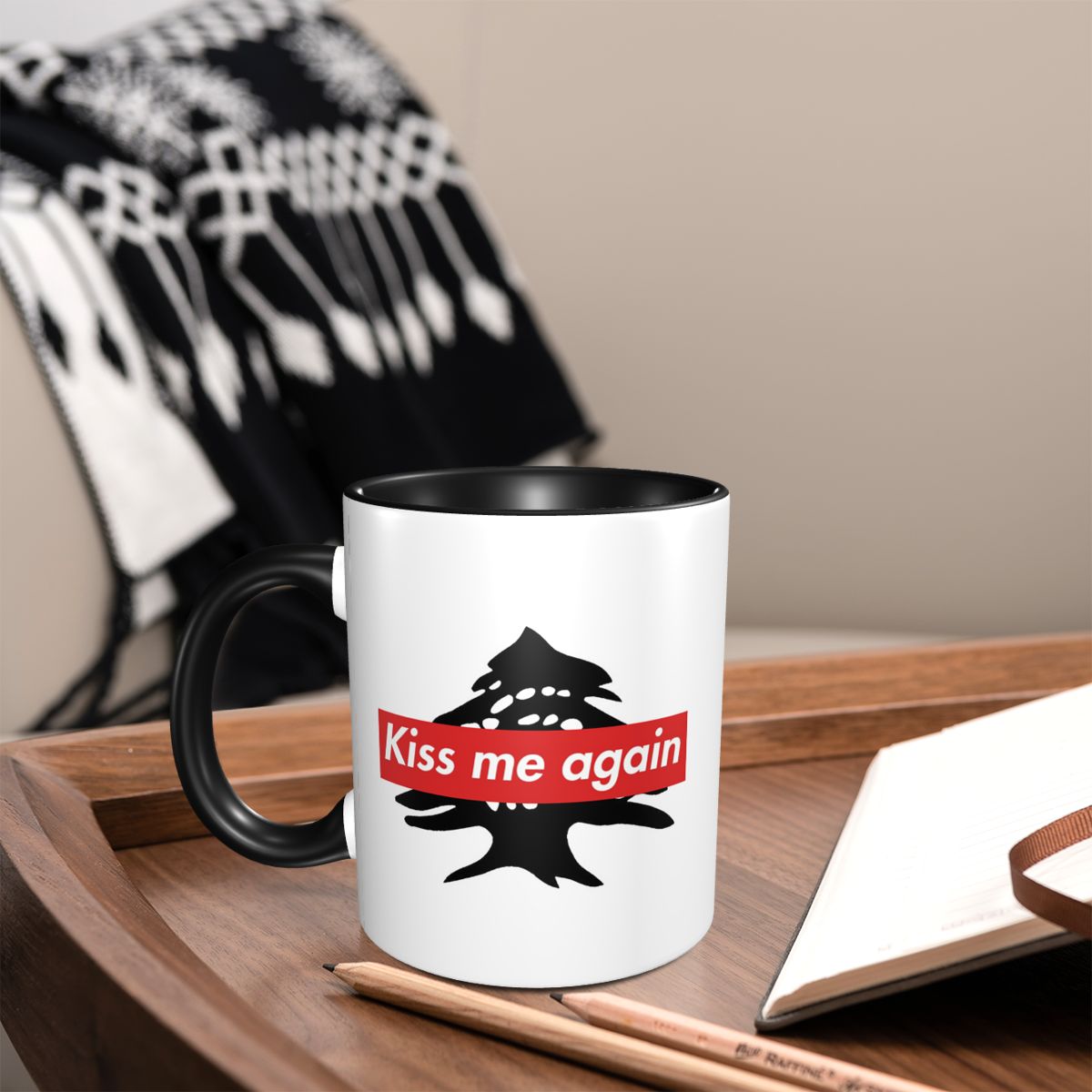 Lebanon Flag Lebanese Kiss Me  - Coffee Tea You And Me recensione e prezzo